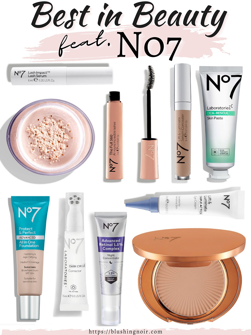 No7 Beauty, Skincare, & Makeup Products